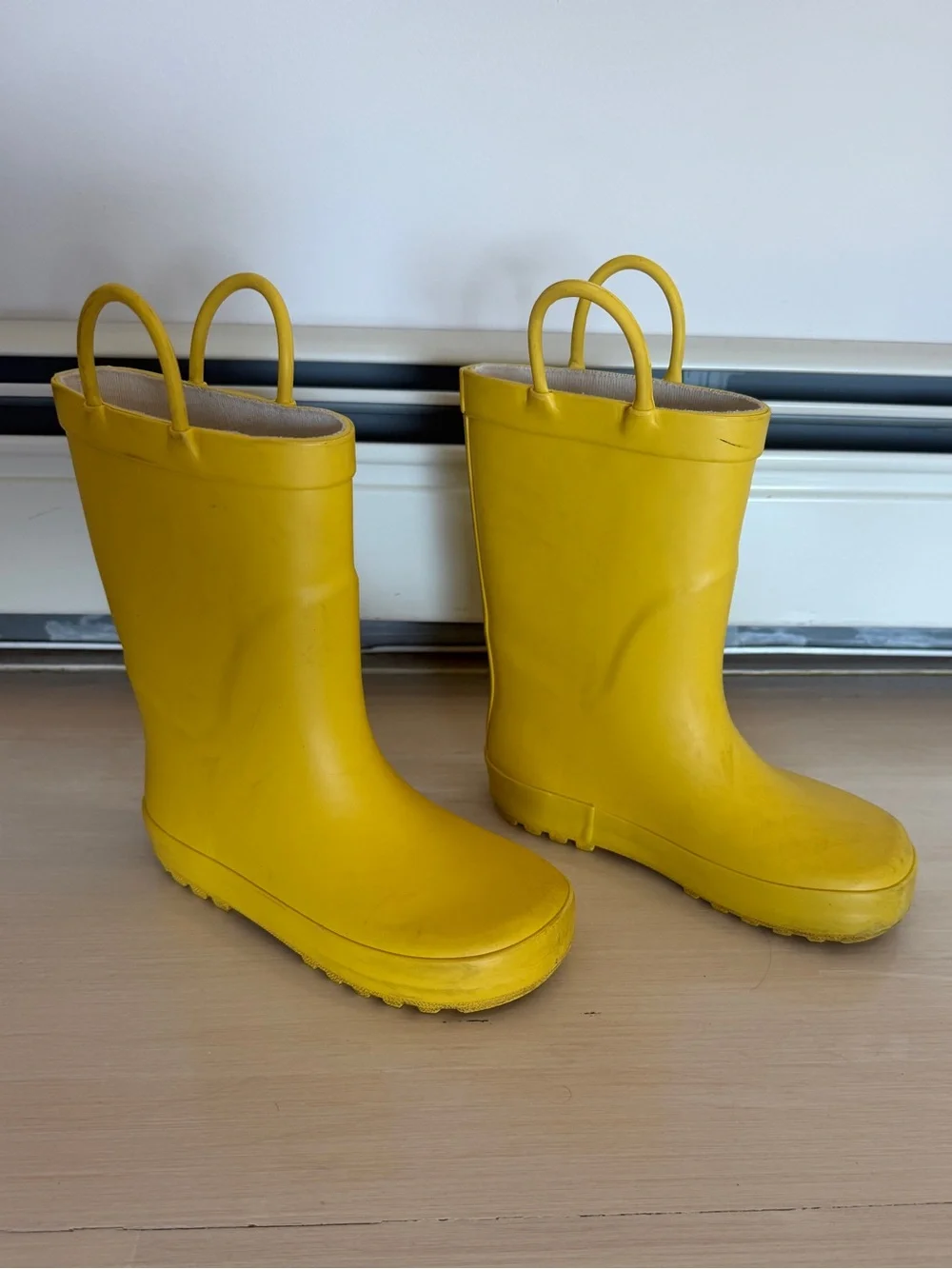 Kids Yellow Rainboots Size 11C